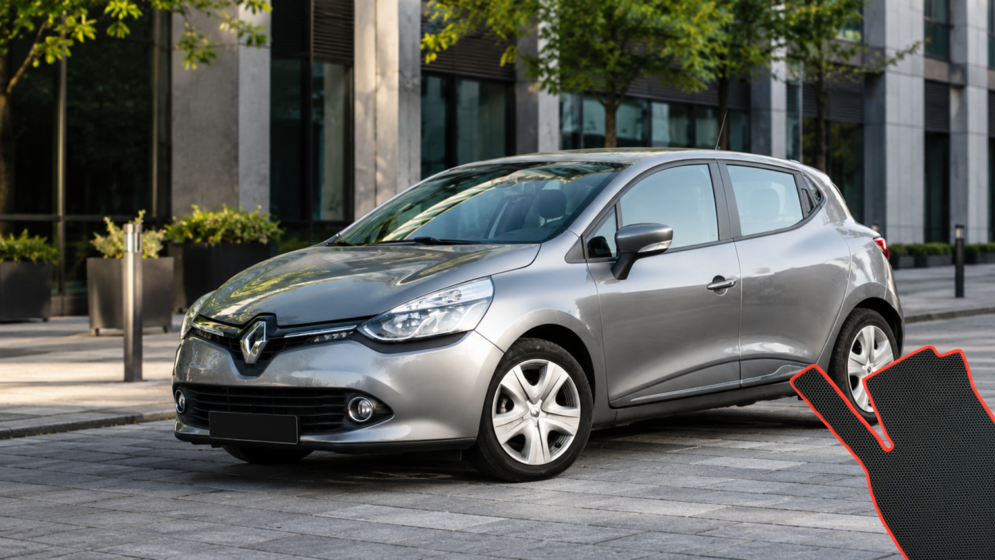 Fußmatten Renault Clio 4 Hatchback: EVA, Gummi oder Velours? | OMEVO