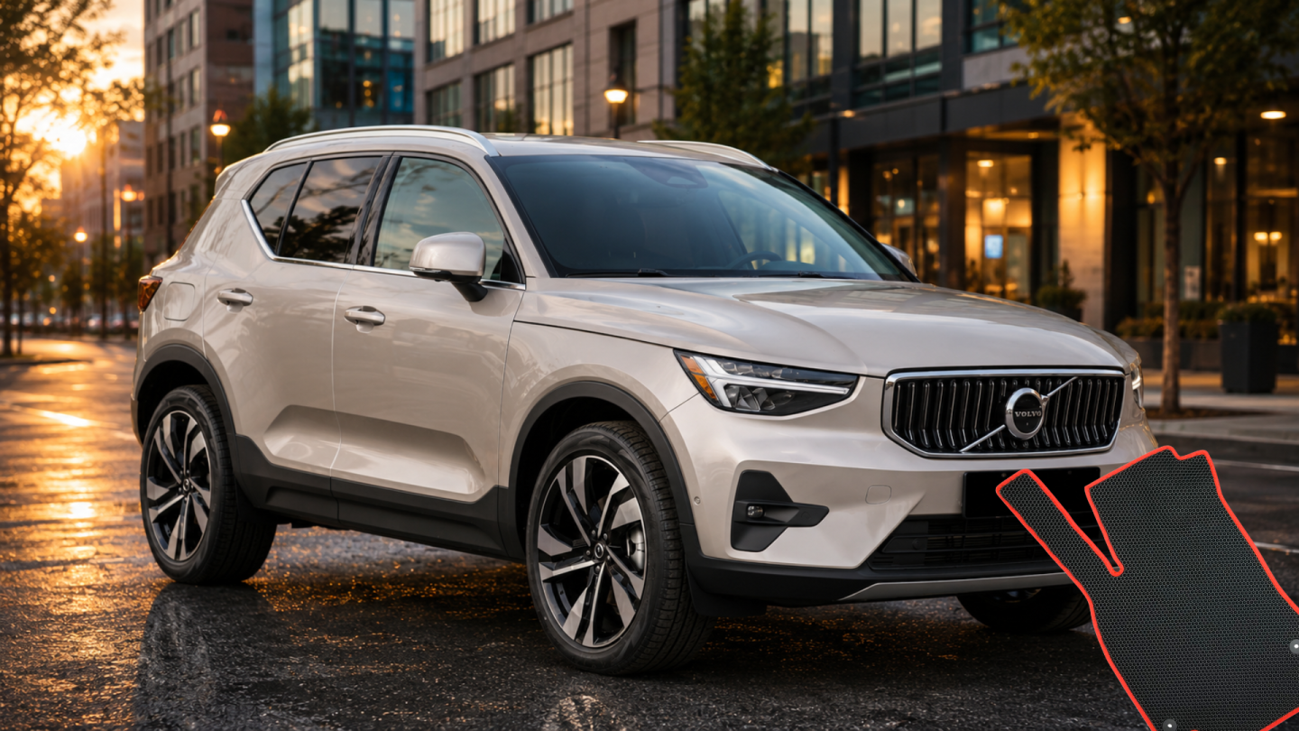 Fußmatten für Volvo XC40 — Materialvergleich