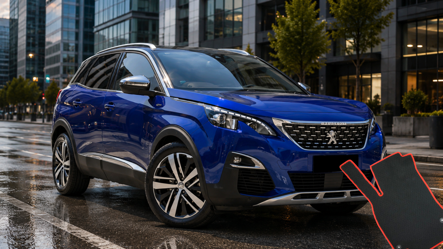 Fußmatten für Peugeot 3008 P84 — EVA, Gummi oder Velours?