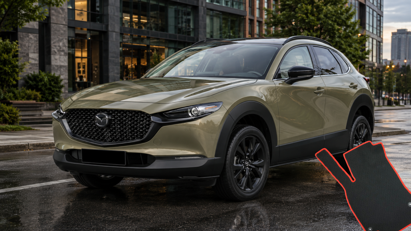 Fußmatten für Mazda CX-30 — EVA, Gummi oder Velours?