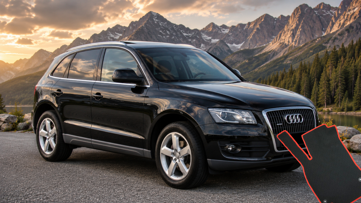 Fußmatten für Audi Q5 8R — EVA, Gummi oder Velours?