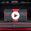 Video Kofferraum-Organizer aus Kunstleder
