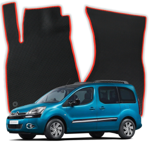 EVA Fußmatten für Citroën Berlingo Multispace 5-Sitzer B9 2 gen Minivan Kurzversion (2008-2018)