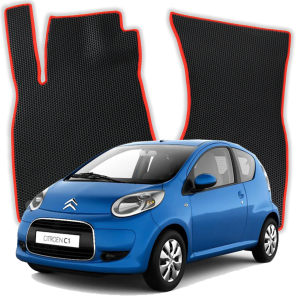 EVA Fußmatten für Citroën C1 1 gen Kompakt 3 Türer (2005-2014)