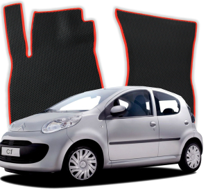 EVA Fußmatten für Citroën C1 1 gen Kompakt 5 Türer (2005-2014)