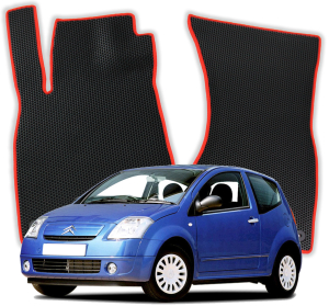 EVA Fußmatten für Citroën C2 1 gen Kompakt 3 Türer (2003-2009)