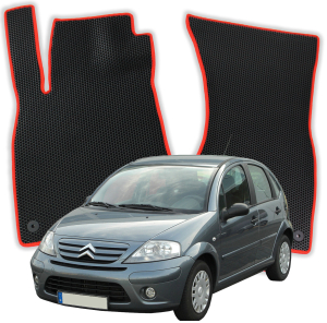 EVA Fußmatten für Citroën C3 1 gen Kompakt 5 Türer (2002-2009)