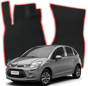 EVA Fußmatten für Citroën C3 2 gen Kompakt 5 Türer (2009-2016)