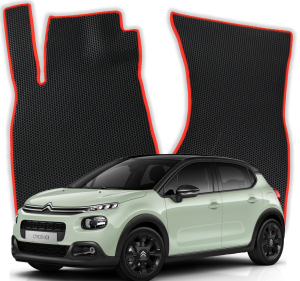 EVA Fußmatten für Citroën C3 3 gen Kompakt 5 Türer (2016-2024)