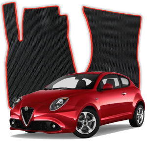 EVA Fußmatten für Alfa Romeo Mito 1 gen Kompakt 3 Türer (2008-2018)