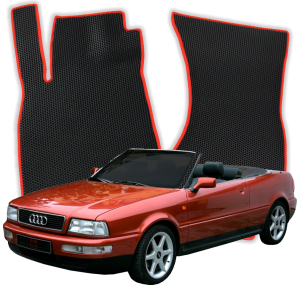 EVA Fußmatten für Audi 80 B4 4 gen Cabrio 2 Türer (1991-2000)