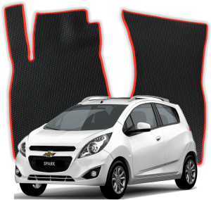 EVA Fußmatten für Chevrolet Spark 3 gen Kompakt 5 Türer (2009-2015)