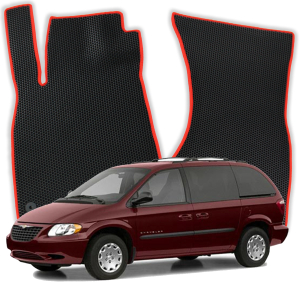 EVA Fußmatten für Chrysler Grand Voyager 7-Sitzer 4 gen Minivan (2000-2007)