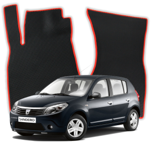 EVA Fußmatten für Dacia Sandero 1 gen Kompakt 5 Türer (2008-2012)