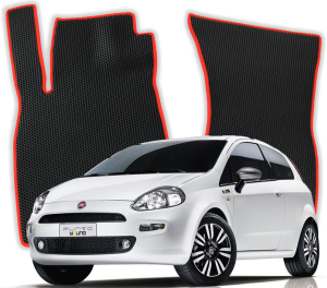 EVA Fußmatten für Fiat Punto Evo 3 gen Kompakt 3 Türer (2009-2012)