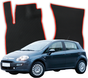 EVA Fußmatten für Fiat Punto Evo 3 gen Kompakt 5 Türer (2009-2012)