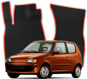 EVA Fußmatten für Fiat Seicento 1 gen Kompakt 3 Türer (1997-2010)