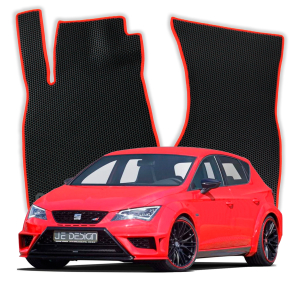 EVA Fußmatten für Seat Leon FR 5F 3 gen Kompakt 5 Türer (2012-2020)