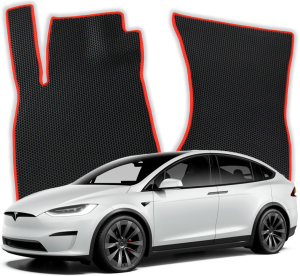 EVA Fußmatten für Tesla Model X Long Range Plus 7-Sitzer od 2022 1 gen SUV (2015-2025)