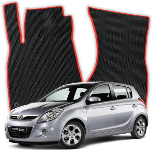 EVA Fußmatten für Hyundai I20 1 gen Kompakt 5 Türer (2008-2015)