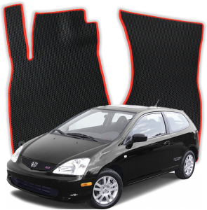 EVA Fußmatten für Honda Civic Type R 7 gen Kompakt 3 Türer (2000-2006)