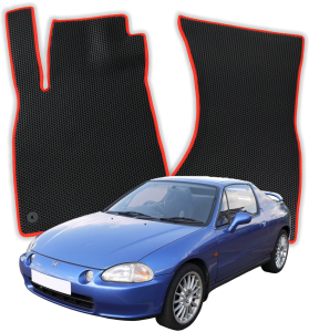 EVA Fußmatten für Honda CR-X 3 gen Coupe (1992-1997)