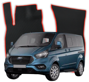 EVA Fußmatten für Ford Transit Custom 6-Sitzer 1 gen Minivan 4 Türer (2012-2023)
