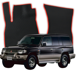 EVA Fußmatten für Mitsubishi Pajero 7-Sitzer 2 gen SUV 5 Türer (1991-1999)
