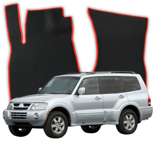 EVA Fußmatten für Mitsubishi Pajero 7-Sitzer V60 3 gen SUV 5 Türer (1999-2006)