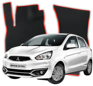 EVA Fußmatten für Mitsubishi Space Star 2 gen Kompakt 5 Türer (2012-2025)