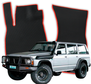 EVA Fußmatten für Nissan Patrol 5-Sitzer Y60 4 gen SUV (1987-1997)