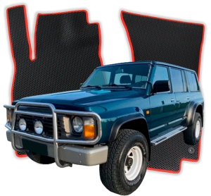 EVA Fußmatten für Nissan Patrol 7-Sitzer Y60 4 gen SUV (1987-1997)