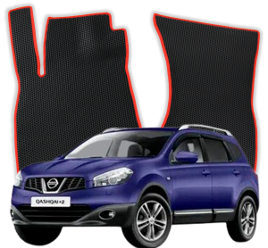 EVA Fußmatten für Nissan Qashqai +2 7-Sitzer 1 gen SUV (2008-2014)