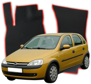 EVA Fußmatten für Opel Corsa C 3 gen Kompakt 5 Türer (2000-2006)