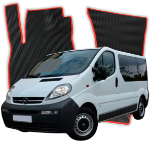 EVA Fußmatten für Opel Vivaro 8-Sitzer A 1 gen Minivan (2001-2015)