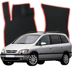 EVA Fußmatten für Opel Zafira A 7-Sitzer 1 gen Minivan (1999-2005)