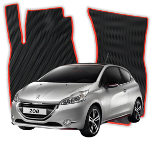EVA Fußmatten für Peugeot 208 GTi 1 gen Kompakt 3 Türer (2012-2019)