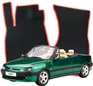 EVA Fußmatten für Peugeot 306 CC 1 gen Cabrio 2 Türer (1993-2002)