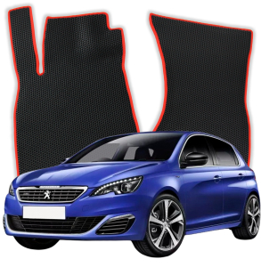 EVA Fußmatten für Peugeot 308 GT T9 2 gen Kompakt 5 Türer (2013-2021)
