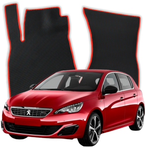 EVA Fußmatten für Peugeot 308 T9 2 gen Kompakt 5 Türer (2013-2021)