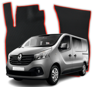EVA Fußmatten für Renault Trafic 6-Sitzer 3 gen Minivan 4 Türer (2014-2025)