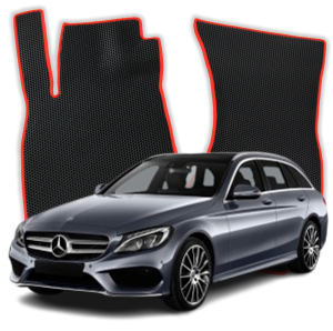 EVA Fußmatten für Mercedes-Benz C-Klasse Englische Version S205 4 gen Kombi (2014-2021)