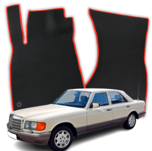 EVA Fußmatten für Mercedes-Benz S-Klasse W126 2 gen Limousine (1979-1991)