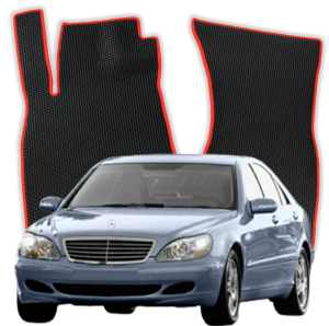EVA Fußmatten für Mercedes-Benz S-Klasse W220 4 gen Limousine Langversion (1998-2005)