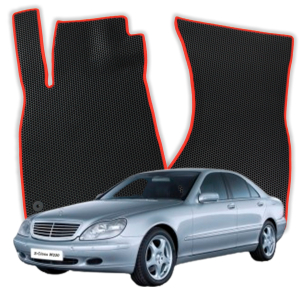 EVA Fußmatten für Mercedes-Benz S-Klasse W220 4 gen Limousine Kurzversion (1998-2005)
