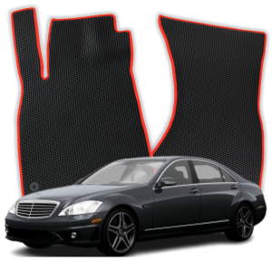 EVA Fußmatten für Mercedes-Benz S-Klasse W221 5 gen Limousine Langversion (2005-2013)