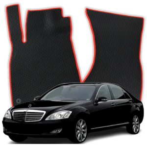 EVA Fußmatten für Mercedes-Benz S-Klasse W221 5 gen Limousine Kurzversion (2005-2013)