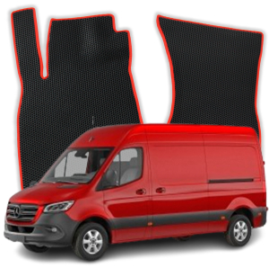 EVA Fußmatten für Mercedes-Benz Sprinter 3-Sitzer W907/W910 3 gen Van (2018-2025)