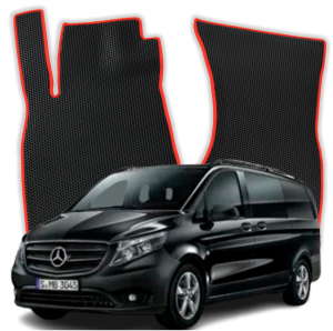 EVA Fußmatten für Mercedes-Benz Vito 9-Sitzer W447 3 gen Minivan (2014-2025)