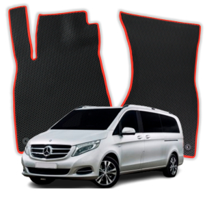 EVA Fußmatten für Mercedes-Benz Vito Extra Lang W447 3 gen Minivan (2014-2024)